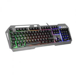 Speedlink LUNERA Metal Rainbow Gaming Keyboard, 5 Modi, schwarz
