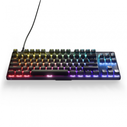 Steelseries Apex 9 TKL Gaming-Tastatur, DE -Layout, RGB-Beleuchtung, Austauschbare Switche