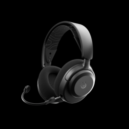 Steelseries Arctis Nova 3P Wireless Gaming Headset kabelloses Gaming Headset für PlayStation 5 mit bis zu 40 Stunden Akkulaufzeit, schwarz