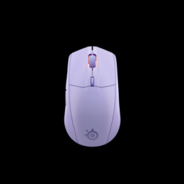 Steelseries Rival 3 Wireless Gen 2 Gaming Maus kabellose Maus mit 2,4GHz und Bluetooth und 18K DPI, lavendel