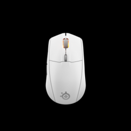 Steelseries Rival 3 Wireless Gen 2 Gaming Maus kabellose Maus mit 2,4GHz und Bluetooth und 18K DPI, weiß