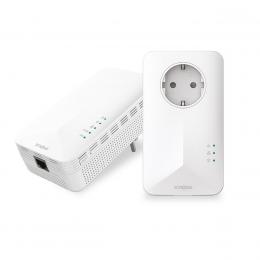 Strong 2er-WiFi-Powerline-Adapter-Kit 1000 Duo V2, max. 1.200 Mbit/s, 2,4/5 GHz