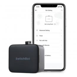 SwitchBot Smarter Tastendrücker, flexibel anbringbar, schwarz
