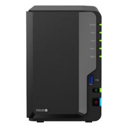 Synology DiskStation DS225+ NAS 2-Bay B-Ware Intel Celeron J4125, 2GB DDR4 RAM, 0/2 HDD/SSD