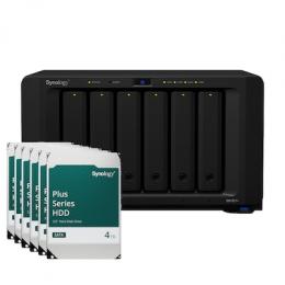 Synology DS1621+ 48TB Plus HDD NAS-Bundle NAS inkl. 6x 8TB Synology Plus HDD 3.5 Zoll SATA Festplatte