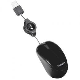 Targus Compact Blue-Trace Maus schwarz, USB-Anschluss