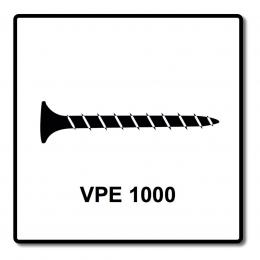 Technofast HBGF3935TE 1000 x Schnellbauschrauben Magazinschrauben 3,9 x 35 PH2 Grobgewinde