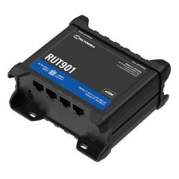 Teltonika RUT901 Mobilfunk-Router 4G LTE (Cat 4), 3G, 2G, Dual-SIM, WiFi 4 AP, 3x LAN, 1x WAN