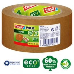 tesa pack Verpackungsklebeband aus Papier, braun