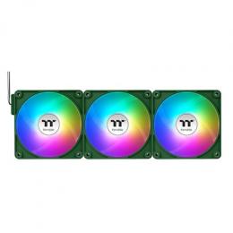 Thermaltake CT120 EX Reverse ARGB Sync Racing Green 3 Pack Gehäuselüfter