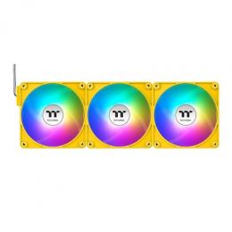Thermaltake CT140 EX Reverse ARGB Sync Bumblebee 3 Pack Gehäuselüfter