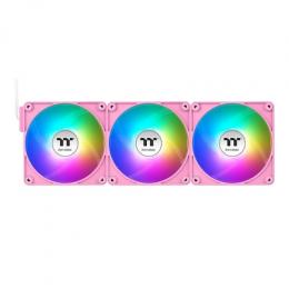 Thermaltake CT140 EX Reverse ARGB Sync Pink 3 Pack Gehäuselüfter