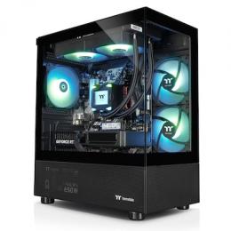 Thermaltake NBB V170A 5060Ti Black Gaming PC AMD Ryzen 7 8700F, 32GB RAM, 1TB SSD, GeForce RTX 5060 Ti (8GB GDDR7), Windows 11