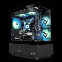 Thermaltake NBB V170A 5070 Elite Gaming PC AMD Ryzen 7 7800X3D, 32GB RAM, 1TB SSD, GeForce RTX 5070 (12GB GDDR7), Windows 11