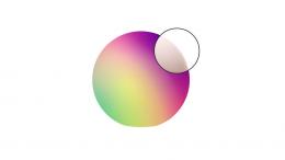 tint Smart Home Calluna, Ø 30 cm, sand, ZigBee, RGBWW, E27