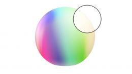 tint Smart Home Calluna, Ø 50 cm, ZigBee, RGBWW, E27