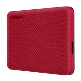 Toshiba Canvio Advance HDD 1TB Rot Externe Festplatte, USB 3.2 Gen 1x1 (5 Gbit/s)