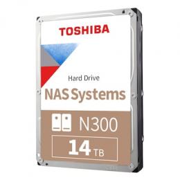 Toshiba N300 NAS HDD 14TB 3.5 Zoll SATA *Bulk* Interne Festplatte (CMR)
