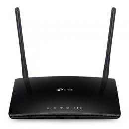 TP-Link Archer MR200 4G LTE WLAN Router AC750 Dual-Band, LTE Cat4 bis zu 150 Mbit/s, 4x LAN