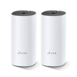 TP-Link Deco M4 WLAN Mesh System, 2er Set AC1200 Dual-Band, 2x Gb LAN/WAN (pro Einheit)