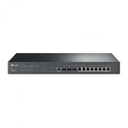 TP-Link ER8411 Omada VPN Router 2x 10GE SFP+ (1 WAN, 1 WAN/LAN), 1x 1GE SFP WAN/LAN, 8x 1GE RJ45 WAN/LAN, 2x USB 3.0