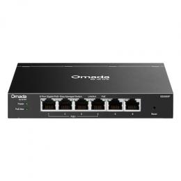 TP-Link Omada ES206GP Easy Managed Switch 6-Port, Smart Managed, 6x Gigabit RJ45, 4x PoE+ (bis zu 65 W)