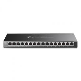 TP-Link Omada SG2016P Netzwerk-Switch 16-Port, Smart Managed, 16x Gigabit RJ45, 8x PoE+, 120W