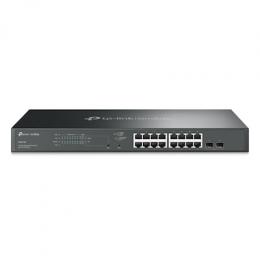 TP-Link Omada SG2218P Smart Switch 18-Port, Smart Managed, 16x Gigabit RJ45, 2x Gigabit SFP, 16x PoE+, 150W