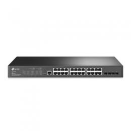 TP-Link SG3428 JetStream Managed Switch 28-Port, Managed, 24x Gigabit RJ45, 4x Gigabit SFP