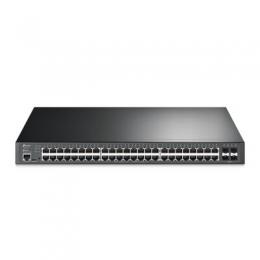 TP-Link SG3452XP JetStream Managed Switch 52-Port, Managed, 48x Gigabit RJ45, 4x 10 Gigabit SFP+, 48x PoE+, 500W