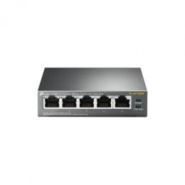 TP-Link TL-SF1005P Netzwerk-Switch 5-Port, Unmanaged, 5x 100 Mbit/s RJ45, 4x PoE+, 67W