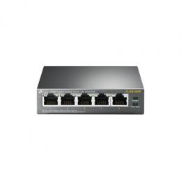 TP-Link TL-SG1005P Netzwerk-Switch 5-Port, Unmanaged, 5x Gigabit RJ45, 4x PoE+, 65W