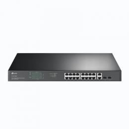 TP-Link TL-SG1218MP Netzwerk-Switch 20-Port, Unmanaged, 16x Gigabit RJ45, 2x Combo Gigabit RJ45/SFP, 16x PoE+, 250W