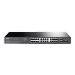 TP-Link TL-SG1428PE Netzwerk-Switch 28-Port, Smart Managed, 26x Gigabit RJ45, 2x Gigabit SFP, 24x PoE+, 250W