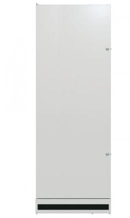 Tr fr PRO 42HE, B=800, Stahl, 1-teilig, VR, RAL7035, Rcktr mit 2 x Vorreiber