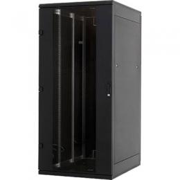 Triton RMA-32-A66-BAX-A1 19 Netzwerkschrank 32HE, 600x600mm, Glastr, schwarz