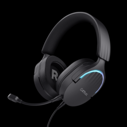 Trust Gaming GXT490 FAYZO 7.1 USB Gaming Headset schwarz Leistungsstarkes, ohrumschließendes 7.1. USB-Gaming-Headset für ein immersives Gaming-Erlebni