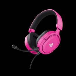 Trust Gaming GXT498P Forta Headset für PS5 Leistungsstarkes Over-Ear-Gaming-Headset aus recycelten Materialien - offiziell lizenziert für PS5™, pink