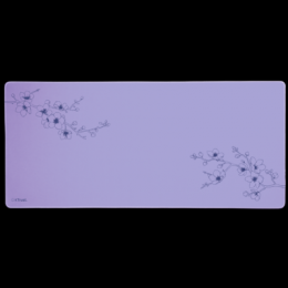 Trust Gaming GXT759 XXL lila XXL Gaming-Mauspad mit vernähtem Rand für bequemes und stabiles Gaming