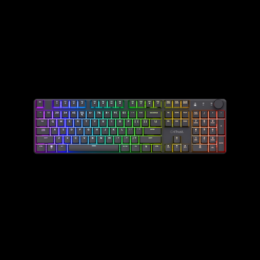 Trust Gaming GXT868 Torix Wireless Tastatur Hochwertige kabellose mechanische Gaming-Tastatur mit kompletter RGB-Beleuchtung