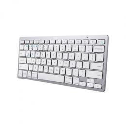 TRUST Kabellose Bluetooth Tastatur, Deutsches QWERTZ-Layout Leiser Tastenanschlag, Integrierte Multimedia- und Funktionstasten, Kompatibel mit verschi