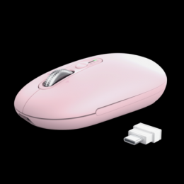Trust Seron Hyperscroll Slim Wireless Mouse - Pink