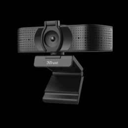 TRUST Teza 4K Ultra HD Streaming-Webcam, Blickschutzfilter,