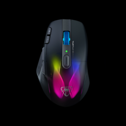 Turtlebeach Kone XP Air kabellose, anpassbare und ergonomische RGB-Gaming-Maus, schwarz