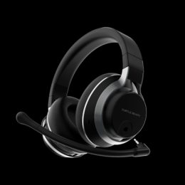 Turtlebeach Stealth Pro PlayStation - kabelloses Bluetooth Gaming Headset mit Geräuschunterdrückung für PS5, PS4, PC, Mobilgeräte