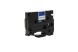 TZE 531 ALTERNATIV P-Touch 12mm schwarz auf blau Laminat