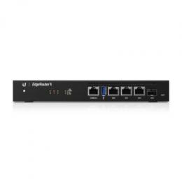 UBIQUITI EdgeRouter 4-Port Router (ER-4) [4x Gigabit-LAN, Konsolen-Port, Rack-Mount]