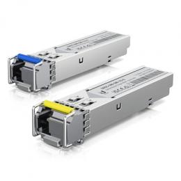 Ubiquiti UACC-OM-SM-1G-S-2 Transceiver-Modul 2er-Pack [SFP, Single-Mode, 1.25 Gbit/s, LC-Simplex]