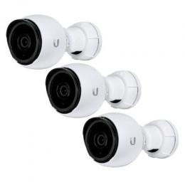Ubiquiti UniFi Protect Überwachungskamera, 3er Set (UVC-G4-BULLET-3) [Indoor/Outdoor, 4MP, 24 fps, Nachtsicht, PoE]