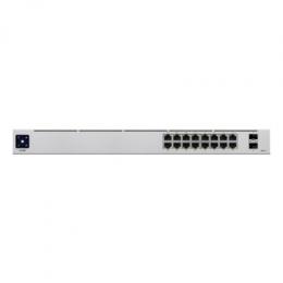 Ubiquiti USW-16-PoE Managed Switch Gen2 [16x Gigabit Ethernet, 8x PoE+, 42W, 2x SFP]